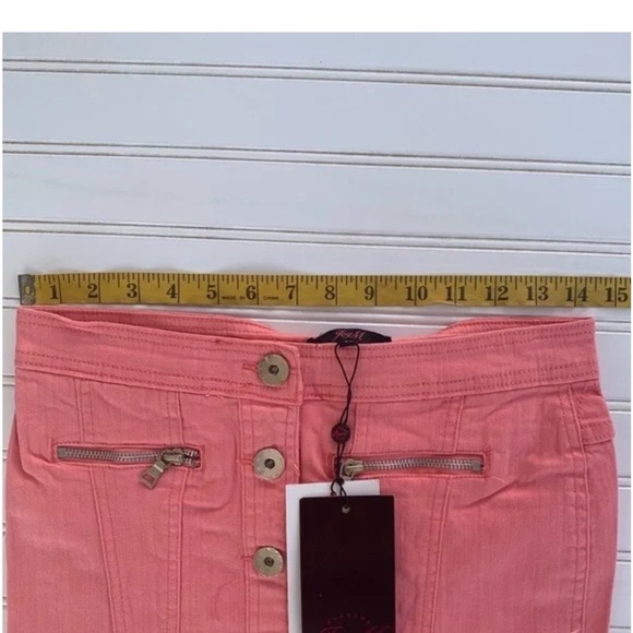 Pink Mini Skirt Casual NEW Size 26 - Picture 5 of 6